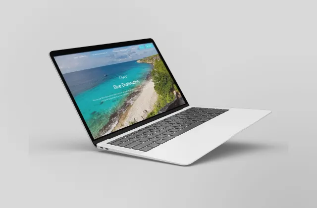 Sitio web de Blue Destination · KVK Bonaire